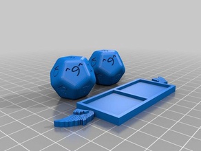 mutável mtg token de voar A impressão 3d jogo jogos magic gathering 3d print model - Mito3D