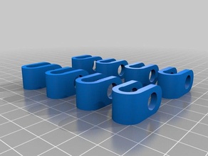 prusa air 2 bar clamps 3d printer parts 3d print model - Mito3D