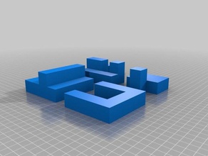 puzzle Kunst 3d print model - Mito3D