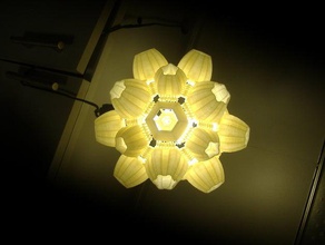 dekoratif unsurlar diğer elektrik ev 3d dekorasyon dwdd elemanlarını lamba deney geometri openscad bölüm reprap 3d print model - Mito3D