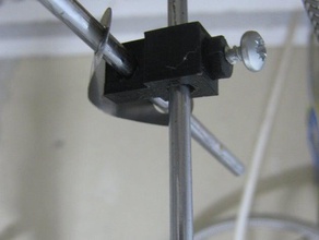 lift rod screw part sink drain bathroom 3d print model - Mito3D