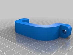semplice tirare la maniglia 3d stampante parti 3d print model - Mito3D