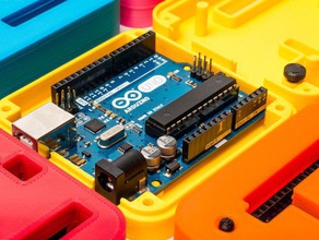3d printed case arduino uno leonardo electronics 3d print model - Mito3D