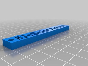 jesuischarlie A impressão 3d 3d print model - Mito3D