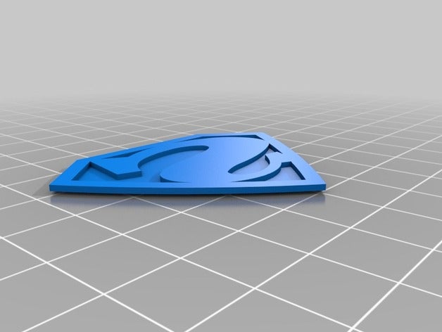 logo de superman juguetes y accesorios juego 3D print model - Mito3D
