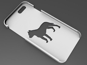 iphone 6 basic case pitbull mobile phone 3d print model - Mito3D