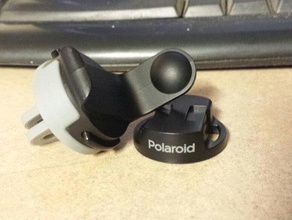 polaroid cube case yüksek Dağı kamera küp zortrax 3d print model - Mito3D