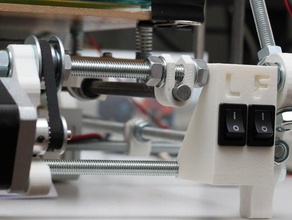 Licht-Ventilator-Unterstützung prusa mendel i2 3d Drucker - Zubehör macht 3d print model - Mito3D