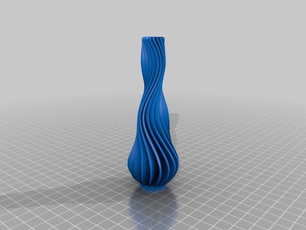 turbo-vaso+ sculture turbina il vaso 3D print model - Mito3D