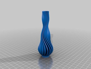 turbo-vase+ Skulpturen turbine vase 3d print model - Mito3D