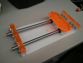 linear rail dslr camera mount bearing 3d print model - Mito3D