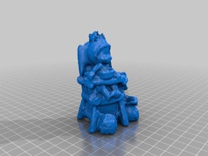 baby-Hochstuhl scans & Replikate makerbotdigitizer scan 3d print model - Mito3D