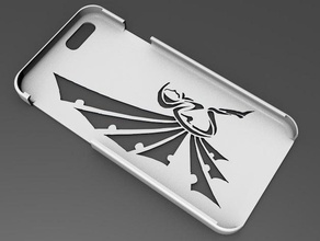 iphone 6 basic case tribal fairy mobile phone 3d print model - Mito3D