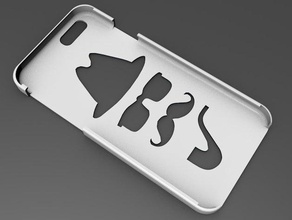 iphone 6 basic case mobile phone 3d print model - Mito3D