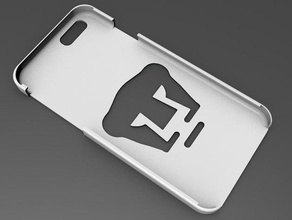 l'iphone 6 de base cas téléphone mobile gatitos pumas 3d print model - Mito3D