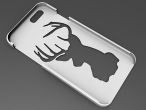 iphone 6 caso base di cervo telefono cellulare cervi 3d print model - Mito3D
