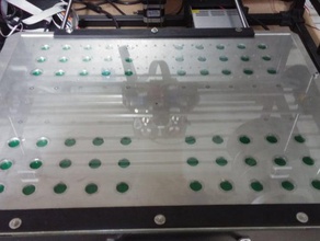 rigidbot build plate glass clamp 3d printer accessories 3d print model - Mito3D