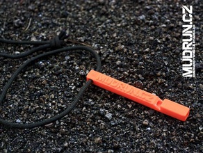 mudruncz emergency whistle accessories spartan 3d print model - Mito3D