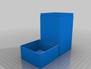 box 140x70x70 organization customized 3d print model - Mito3D