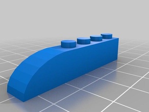 pista de mármore final das peças lego brinquedos construção surpreendente personalizado legos compatível executar faixas 3d print model - Mito3D