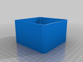 il mio personalizzate arrotondati scatola 100 x mm di base i contenitori su misura 3d print model - Mito3D