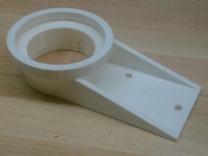 shopvac locline tubo di aspirazione adattatore staffa montaggio strumenti l'adattatore vuoto 3d print model - Mito3D