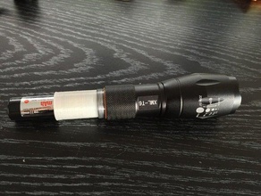ultrafire lampe de poche 18650 manche ménage la batterie manchon 3d print model - Mito3D