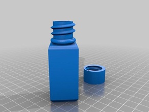 empilable randonnée spice jar les conteneurs personnalisé 3d print model - Mito3D