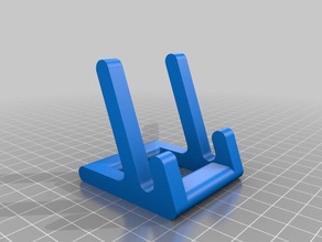 simple iphone 6 stand téléphone mobile iphone6 3d print model - Mito3D