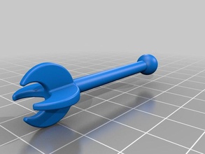 claw, ball-joint Bau Spielzeug 3d print model - Mito3D