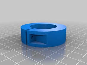 30mm gola substitui ff creator pro porca de plástico spool titular impressora 3d peças colar estadia estadias filamento flashforge eixo do anel atualização 3d print model - Mito3D