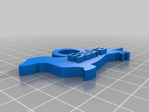 mi llavero personalizado sasha llaveros 3d print model - Mito3D