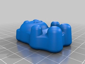 panda brinquedo & acessórios para jogos 3d print model - Mito3D