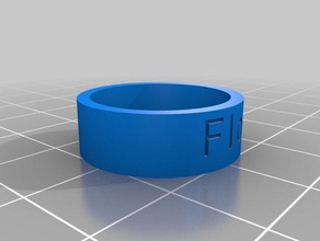 meine angepasste ring flo Ringe kundengebundene 3d print model - Mito3D