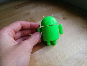 3d android basılmıştır işaretler ve logolar logosu baskılı yaratıcısı flashforge google 3d print model - Mito3D