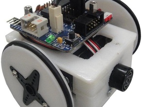 miniskybot 2 robótica openscad de plástico do vale printbot 3d print model - Mito3D