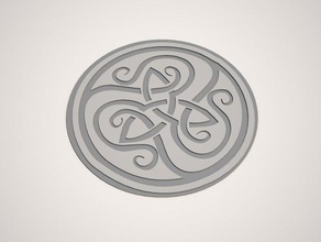 celtic düğüm kolay yazdırma knot 3d print model - Mito3D