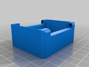 box2 magnétique de la charnière boîte les conteneurs personnalisé 3d print model - Mito3D