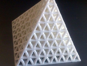 pirámide-o-mania art de la geometría pirámide las pirámides 3d print model - Mito3D
