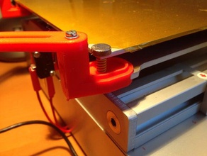 Platte clip rapide lite 200 3d Drucker Zubehör Bett montieren gopro mount timelapse 3d print model - Mito3D