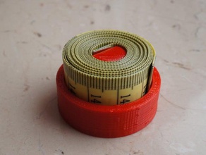 holder measuring tape organization 3d print model - Mito3D