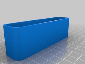 caixa inserir 2 recipientes personalizado 3d print model - Mito3D