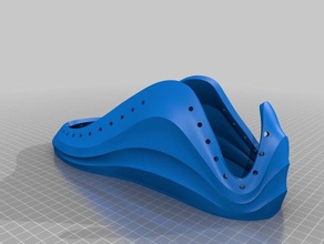 recreus sapatilha a moda os sapatos 3d print model - Mito3D
