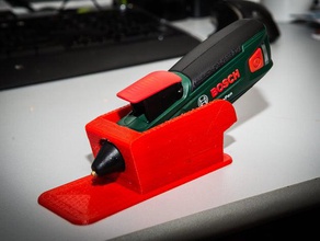 holder bosch gluepen tool holders & boxes glue hot hot-glue pen station 3d print model - Mito3D