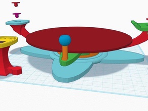 kinect turntable mount 3d scanning first ever tinkercad design gadgets bearing experiment holder modeling scanners useful xbox 3d print model - Mito3D