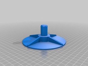 rotating disc sculptures simpel 3d print model - Mito3D