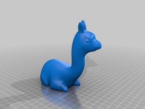 llama remix pets 3d print model - Mito3D