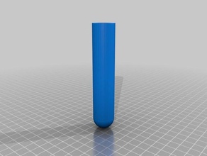 tubo de ensaio partes personalizado 3d print model - Mito3D