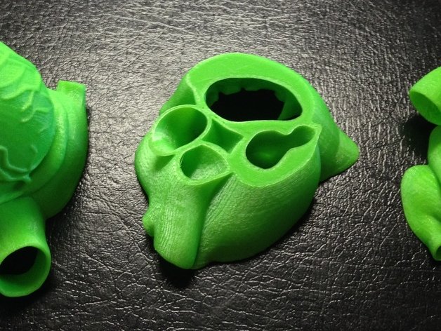 heart thirds biology 3D print model - Mito3D