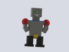 cooper bot 3d printing make comp model robot 3d print model - Mito3D